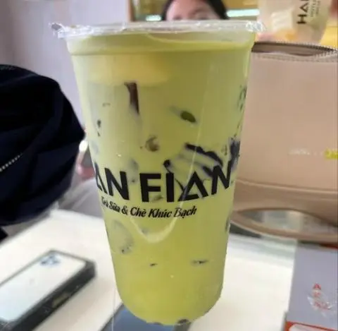 Hình ảnh Trà sữa Thái xanh