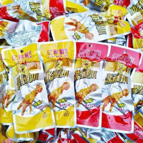 Hình ảnh Sét 10 Cái Chân Gà Tứ Xuyên 2 Vị Cay-Ko Cay 