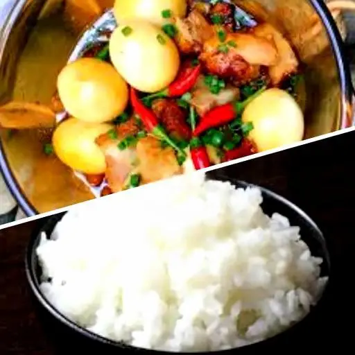 Hình ảnh Cơm Thịt Kho Trứng