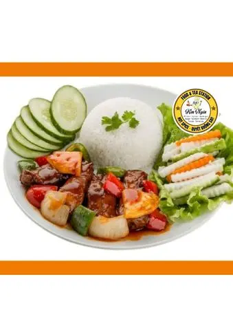 Hình ảnh Cơm Bò xào Ngũ sắc