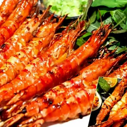 Hình ảnh Tôm nướng (4-5 con)