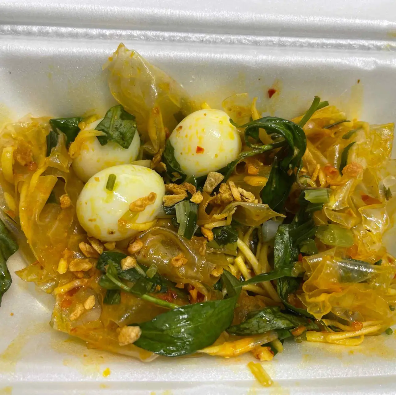 Hình ảnh Bánh tráng mỡ hành