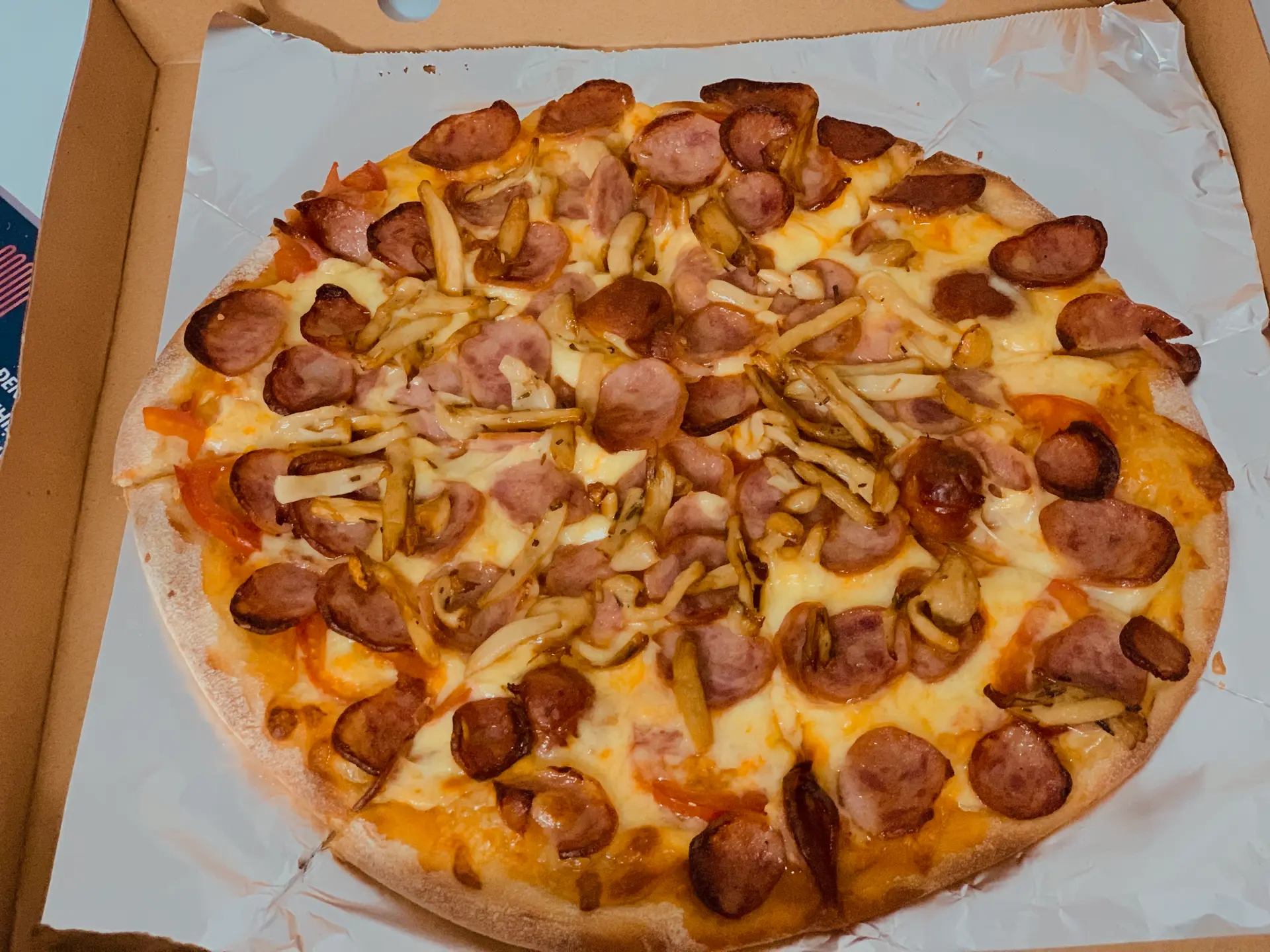 Hình ảnh Xúc xích &nấm- Pork sausage & mushroom-Best seller