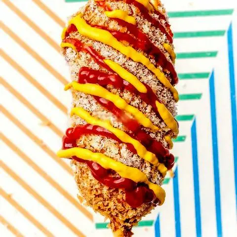 Hình ảnh Hotdog Hàn Quốc