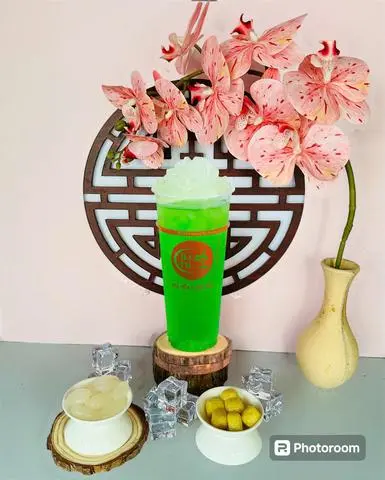 Hình ảnh Trà táo xanh nha đam