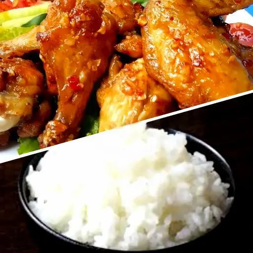 Hình ảnh Cơm Gà Chiên Nước Mắm
