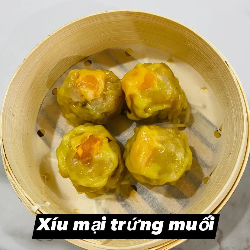 Hình ảnh Xíu mại trứng muối