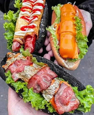 Hình ảnh Black Hotdog
