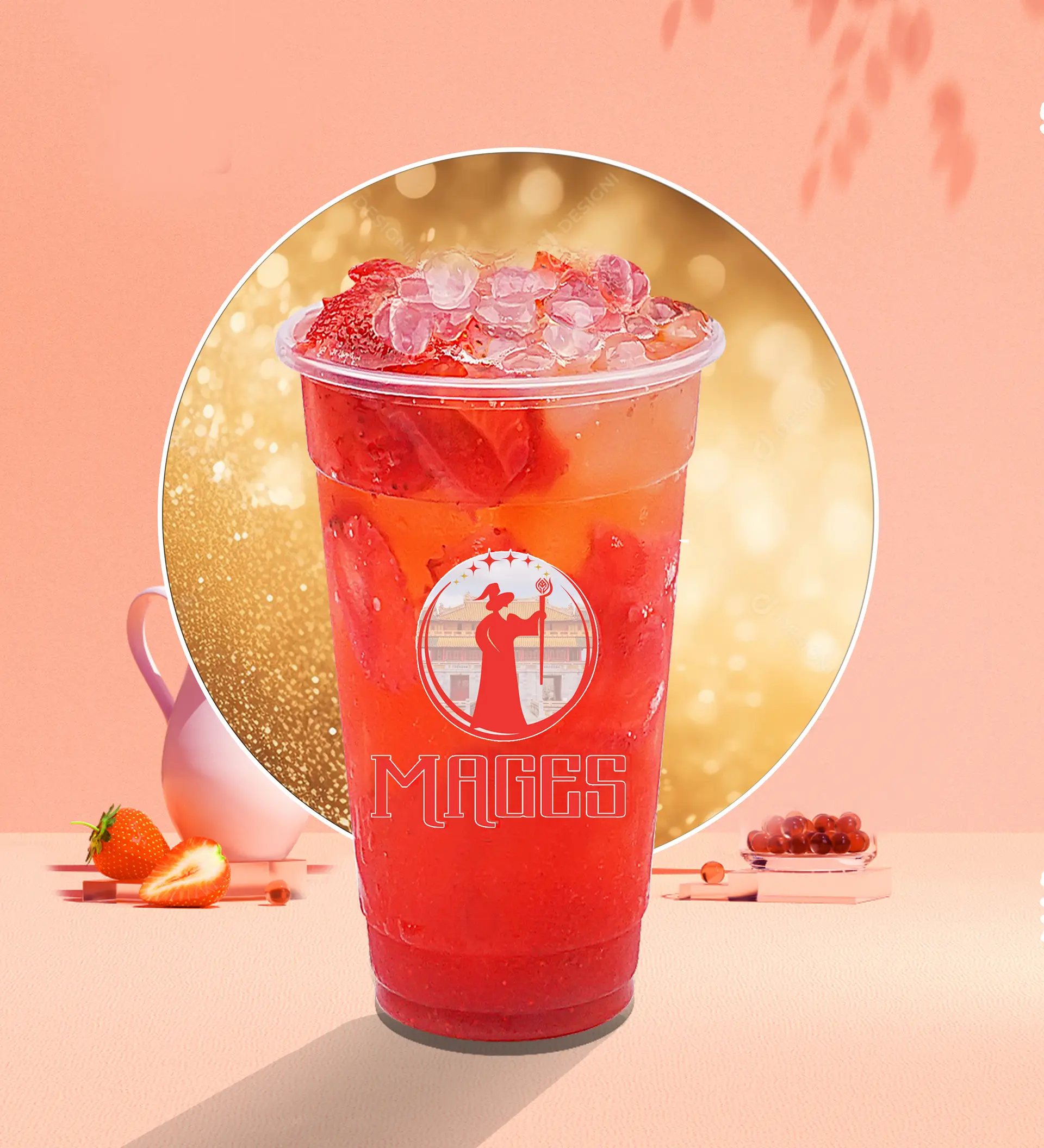 Hình ảnh Trà Dâu Tây 700ML