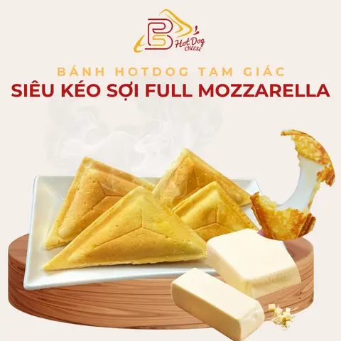 Hình ảnh Siêu Kéo Sợi Full Mozzarella