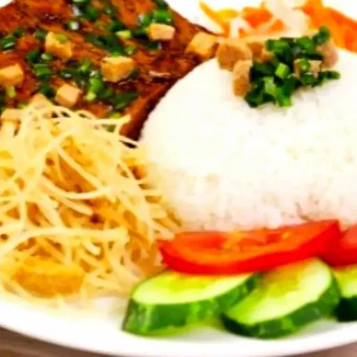 Hình ảnh Cơm tấm sườn bì