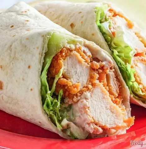 Hình ảnh Burrito  “V” style