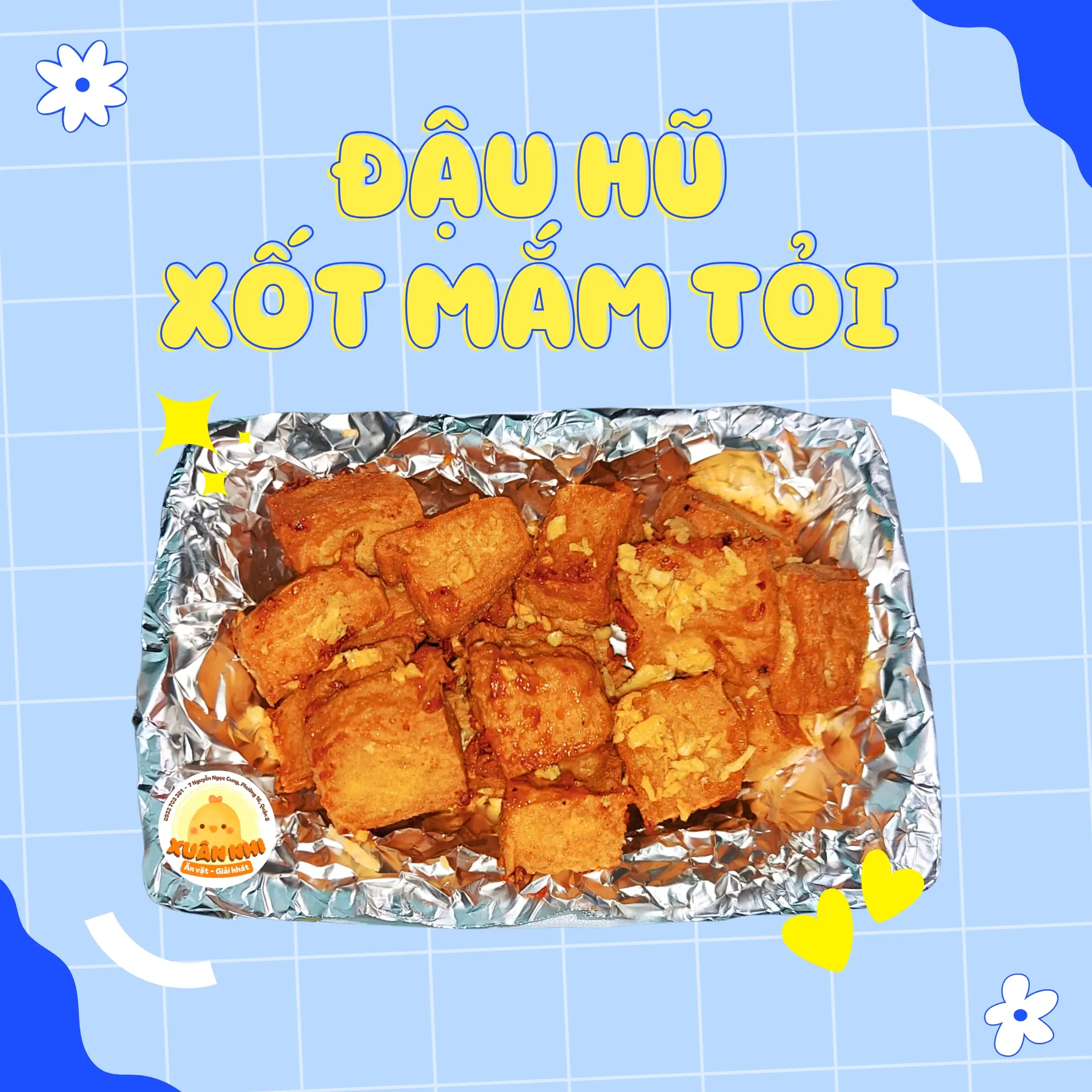Hình ảnh Đậu hủ xốt mắm tỏi