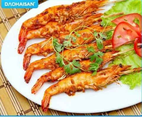 Hình ảnh Tôm sú nướng muối ớt