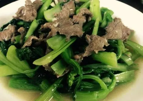 Hình ảnh Cơm Bò xào cải thìa