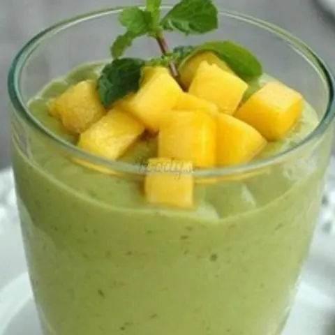 Hình ảnh Sinh tố bơ xoài