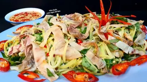 Hình ảnh Gỏi xoài khô mực