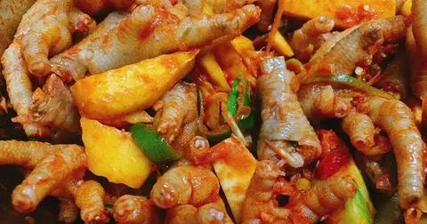 Hình ảnh CHÂN GÀ SỐT THÁI•Có Xương•Phần Lớn 15-18 Chân