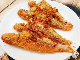 Hình ảnh cơm cá hường chiên 