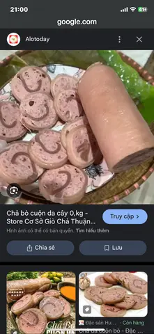 Hình ảnh Chả bò da heo - 500g