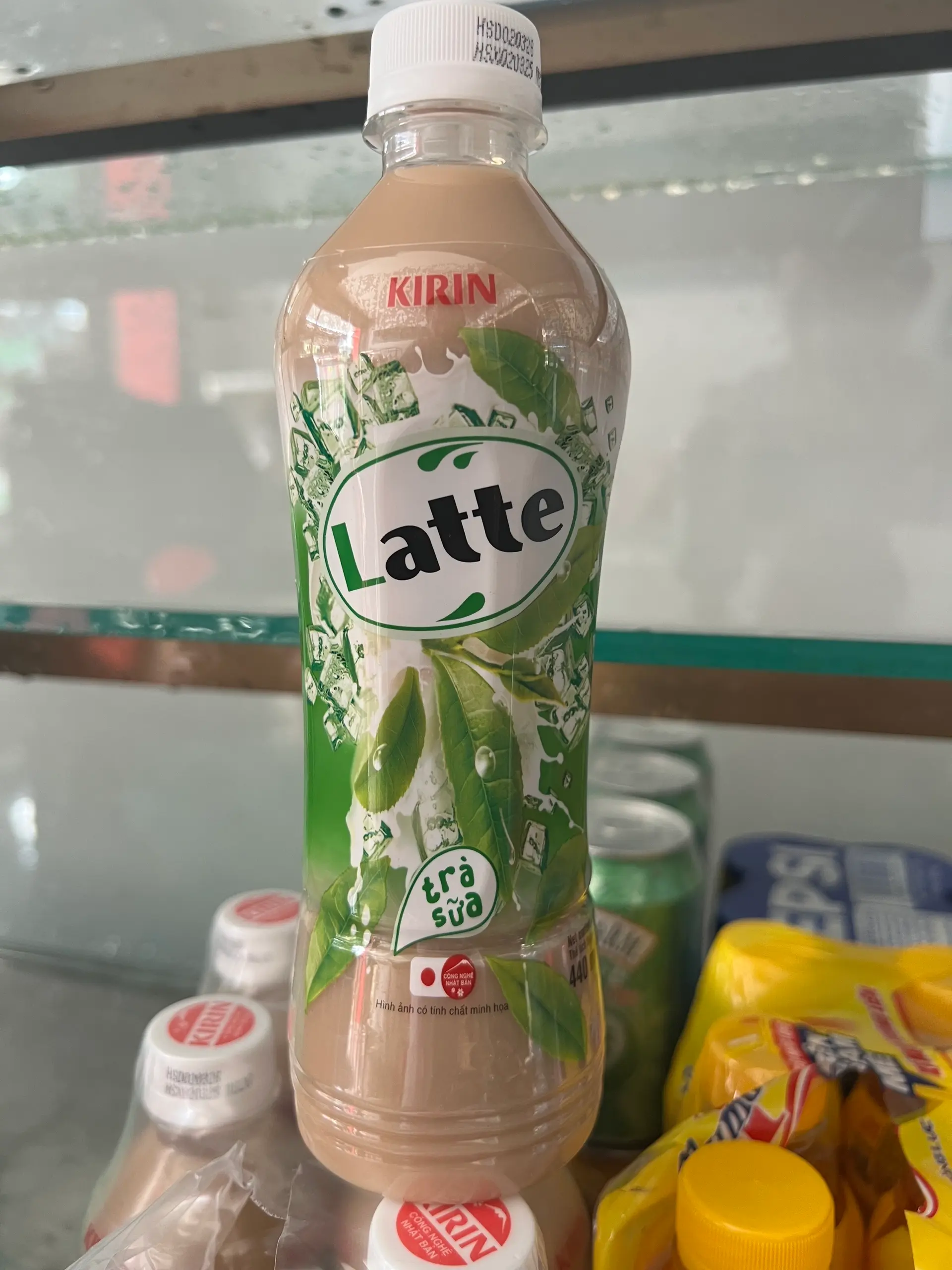 Hình ảnh latte trà sữa