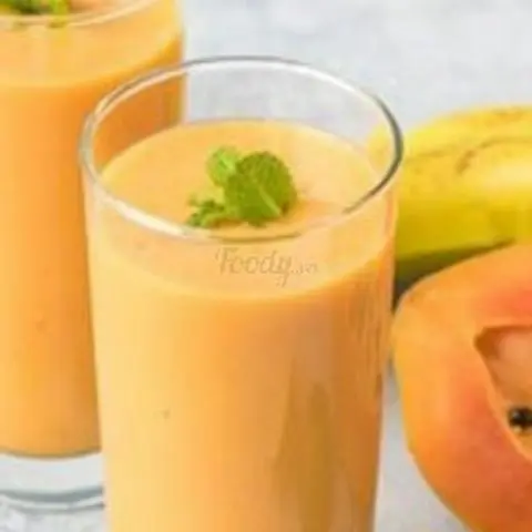 Hình ảnh Sinh tố đu đủ chuối
