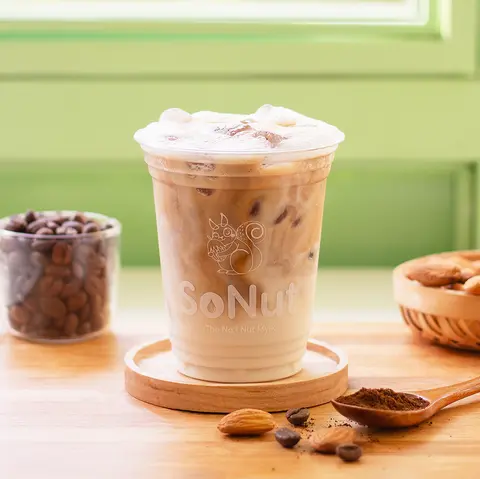 Hình ảnh Cafe Sữa Hạnh Nhân (Almond Coffee)