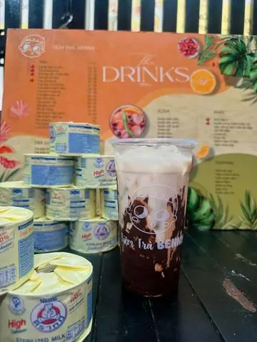 Hình ảnh Cacao Latte Sữa Gấu size 700ml