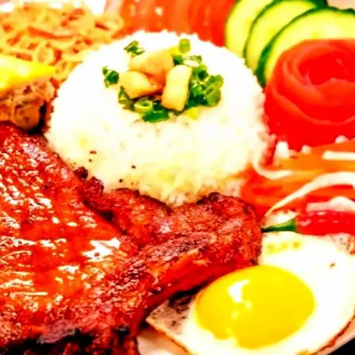Hình ảnh Cơm tấm sườn bì chả ốp la