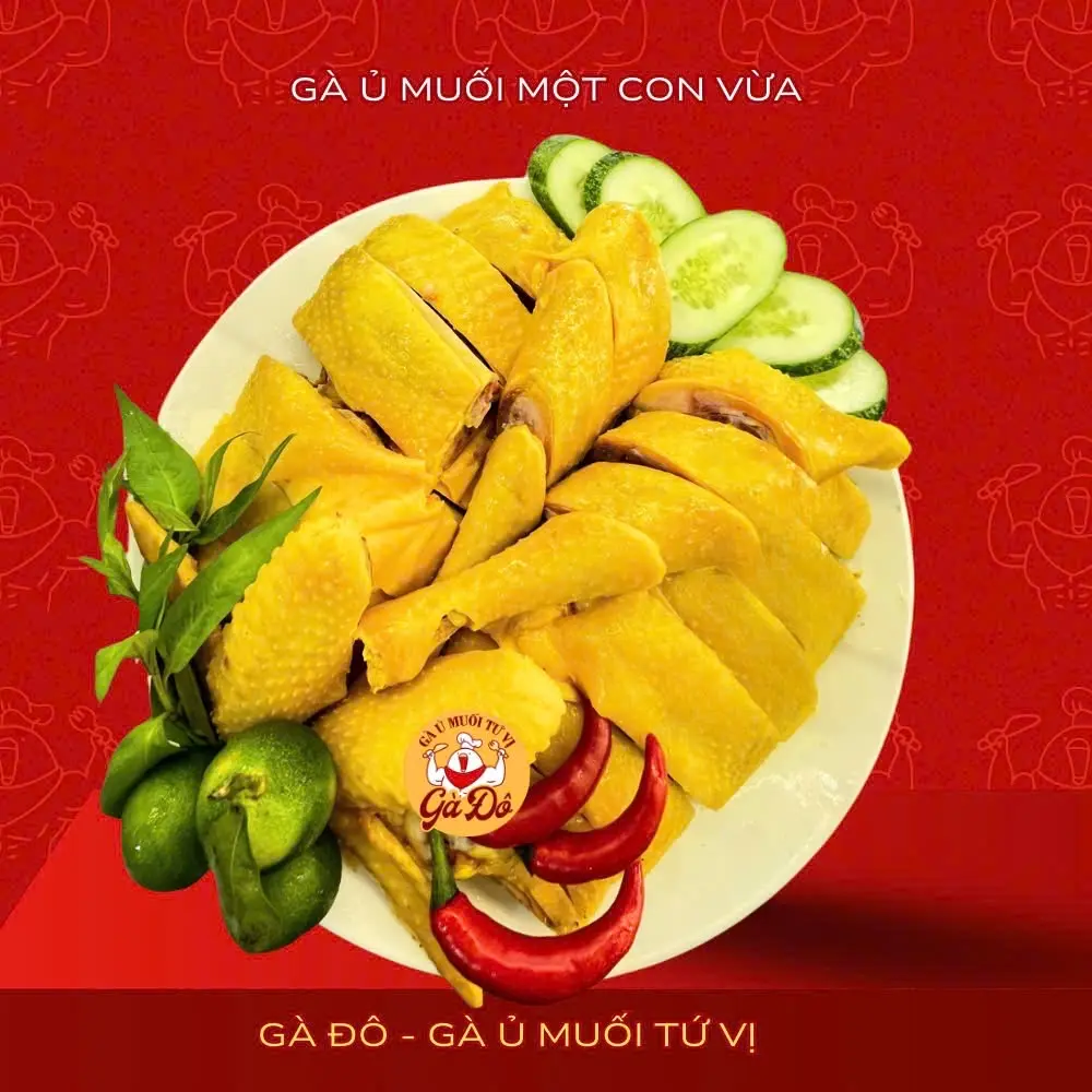 Hình ảnh Gà ủ muối - Nguyên Con - free đồ chấm