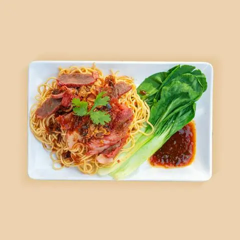 Hình ảnh Mì trộn xá xíu