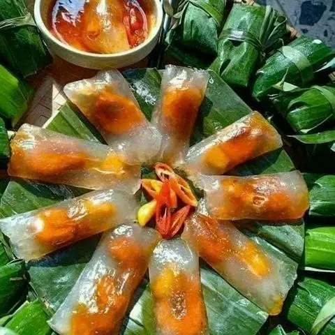 Hình ảnh Bánh bột lọc lá 