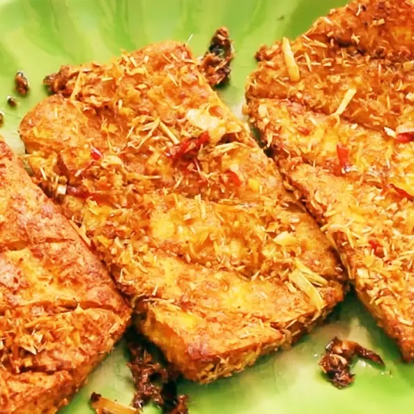 Hình ảnh Đậu hũ chiên sả ớt