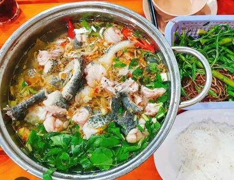 Hình ảnh Lẩu Ếch Lá Giang 