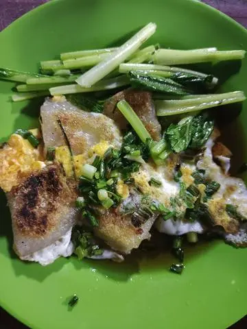 Hình ảnh Bánh môn chiên 2 trứng