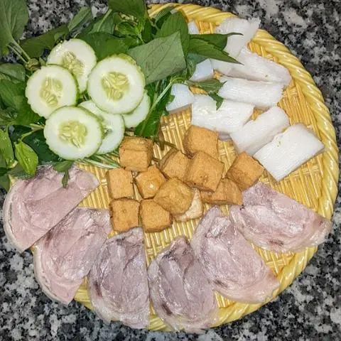 Hình ảnh Bún Đậu Thịt Luộc