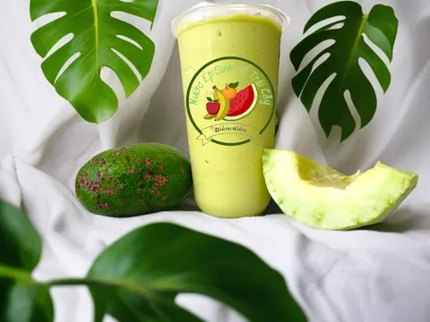 Hình ảnh Sinh Tố Bơ Dưa Gang 
