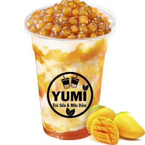 Hình ảnh Trà Sữa Xoài Tươi Dầm (Size 700ml)