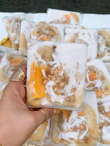 Hình ảnh Kem chuối mít set 5 miếng 