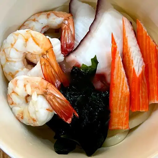 Hình ảnh Udon hải sản nước