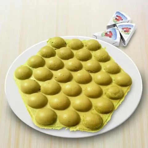 Hình ảnh Bánh Trứng Matcha Full Phô Mai