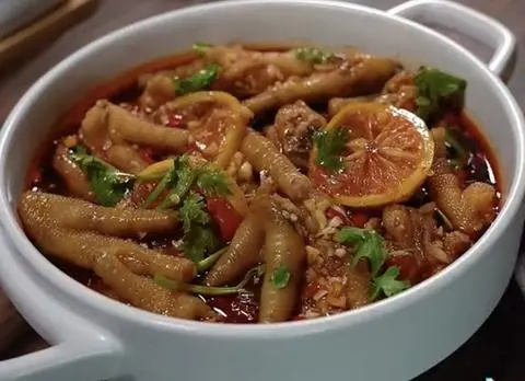 Hình ảnh Chân Gà Xào Cay Tê Tứ Xuyên