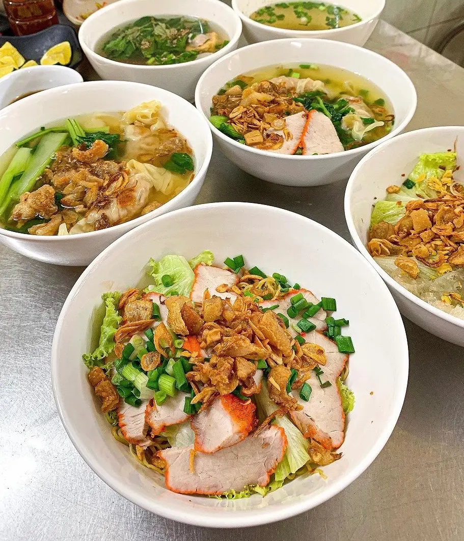 Hình ảnh Hủ tiếu xá xíu khô 