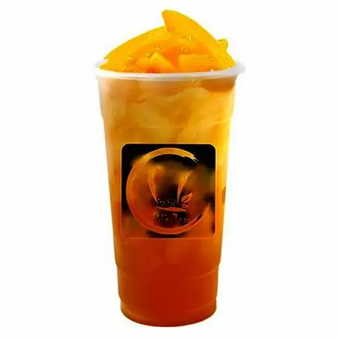 Hình ảnh Trà Ô Long Đào Cam Sả