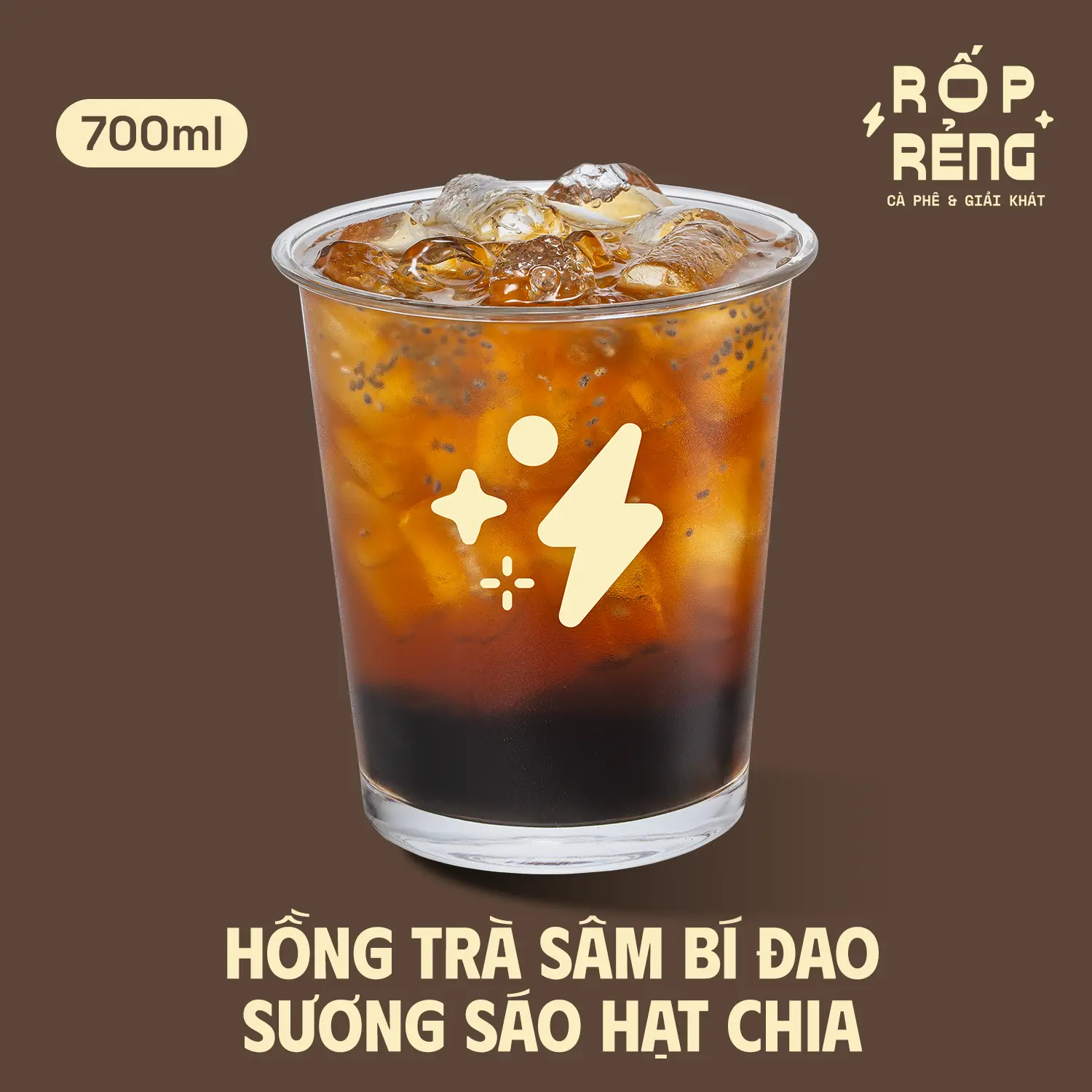 Hình ảnh HỒNG TRÀ SÂM BÍ ĐAO SƯƠNG SÁO HẠT CHIA