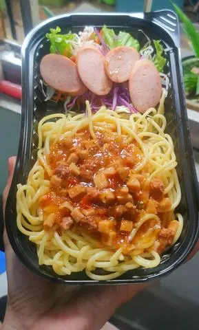Hình ảnh Mì Ý xúc xích bò bằm