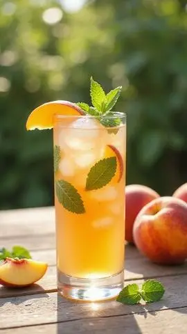 Hình ảnh Trà đào ly 700ml