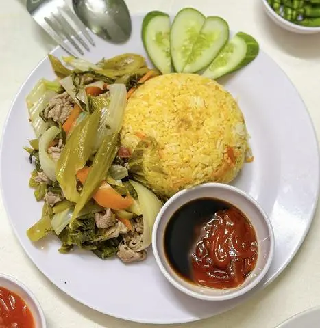 Hình ảnh Cơm chiên dưa bò