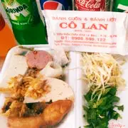 Hình ảnh Combo bánh cuốn full topping - nước ngọt - khăn lạnh