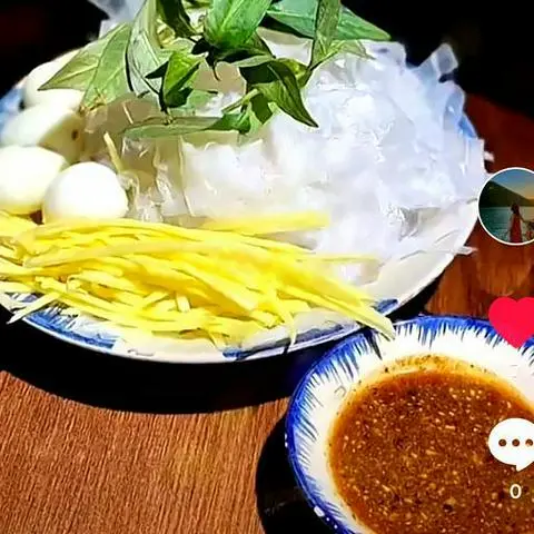 Hình ảnh Set bánh tráng chấm
